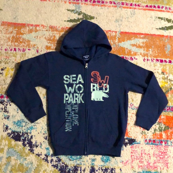 Blue 84 Other - 🧜🏼‍♀️3 for $15 item!🧜🏼‍♀️ sea world park full zip hoodie